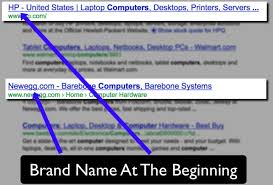 title tag brand name