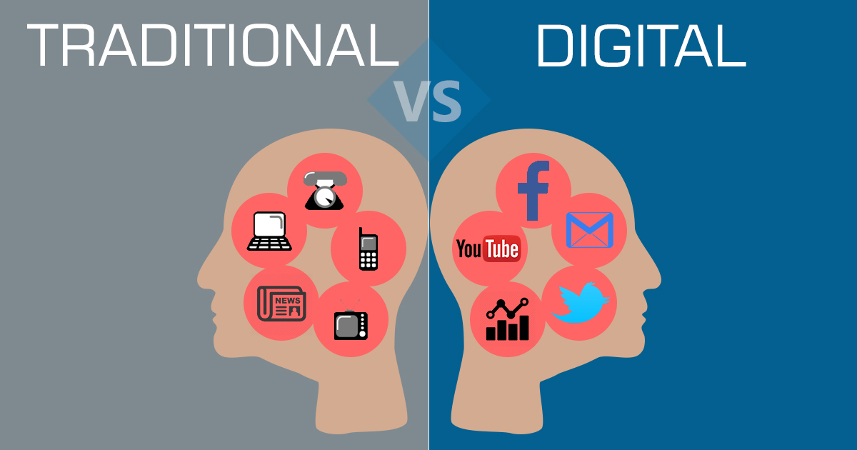 Image result for Will Digital Marketing Takeover the Traditional Marketing?