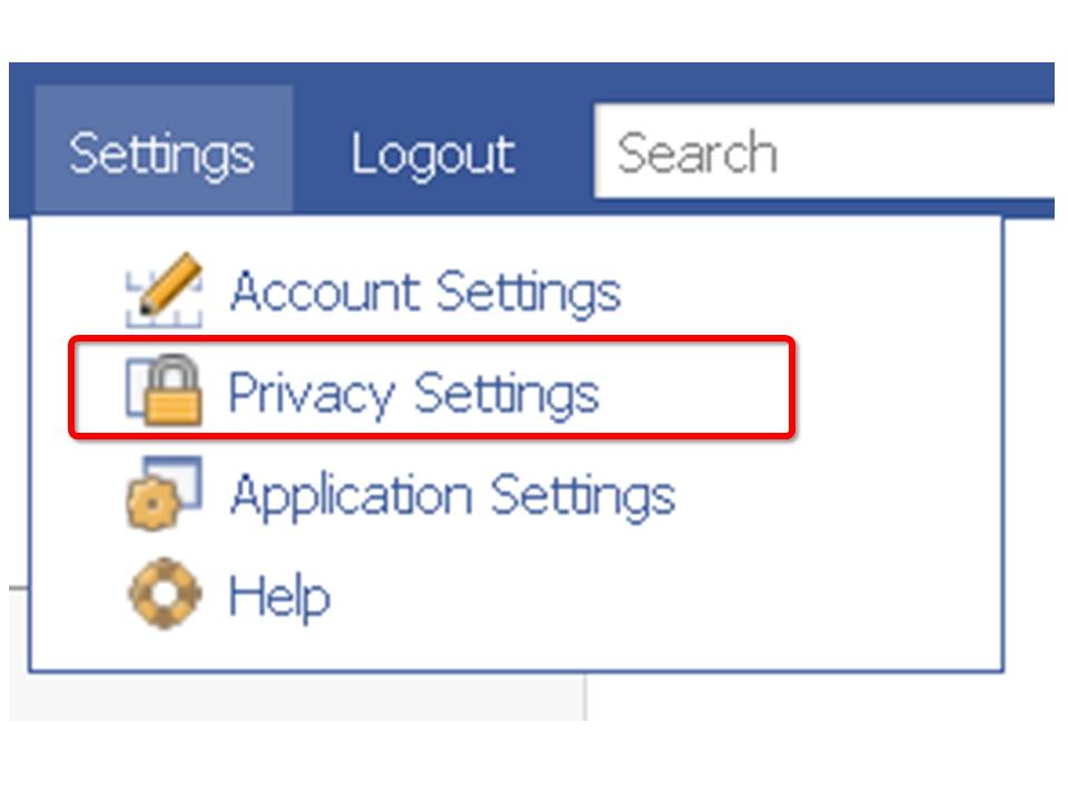 settings for facebook messenger