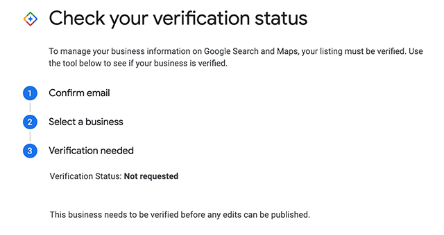 not verified google-my-business-verification