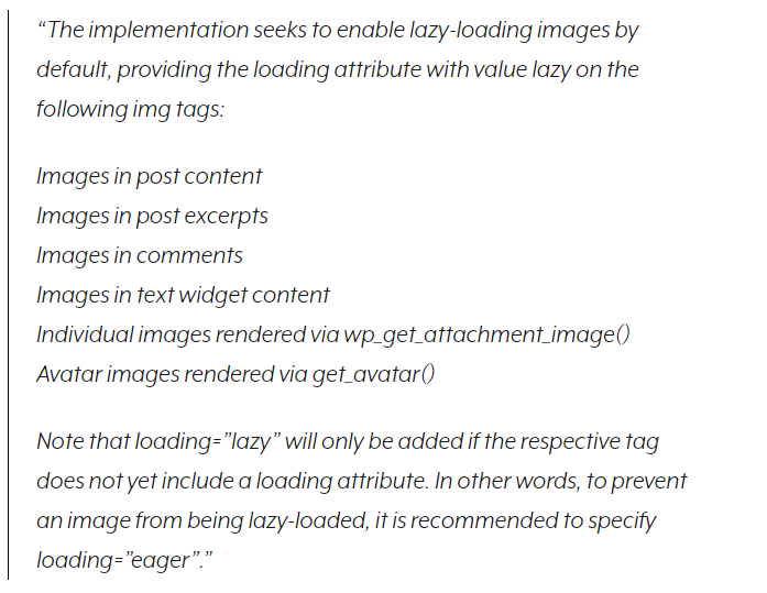 Lazy-Loading Will Be Added To All Images In WordPress 5.4