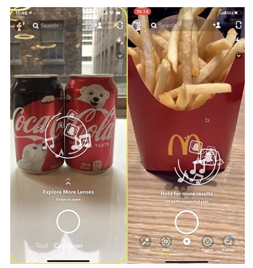 Snapchat Launched 'Ground Transformation" AR Effects.