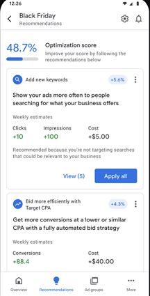 Google Ads Mobile App Updated With New Features And A Dark Mode Option