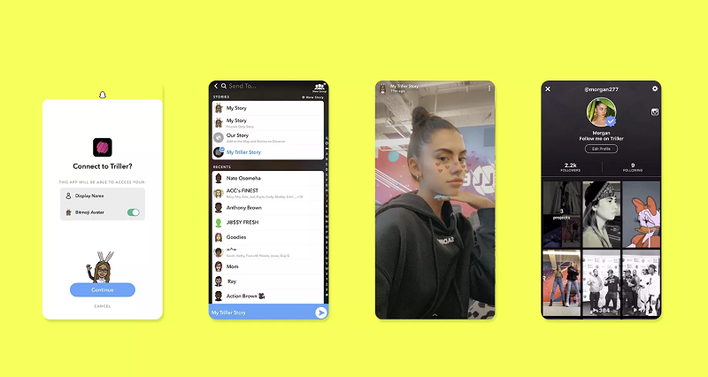 Integrate Snapchat Stories into Their Apps via Snap Kit