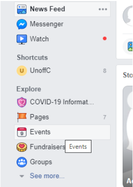 Facebook Events Tab
