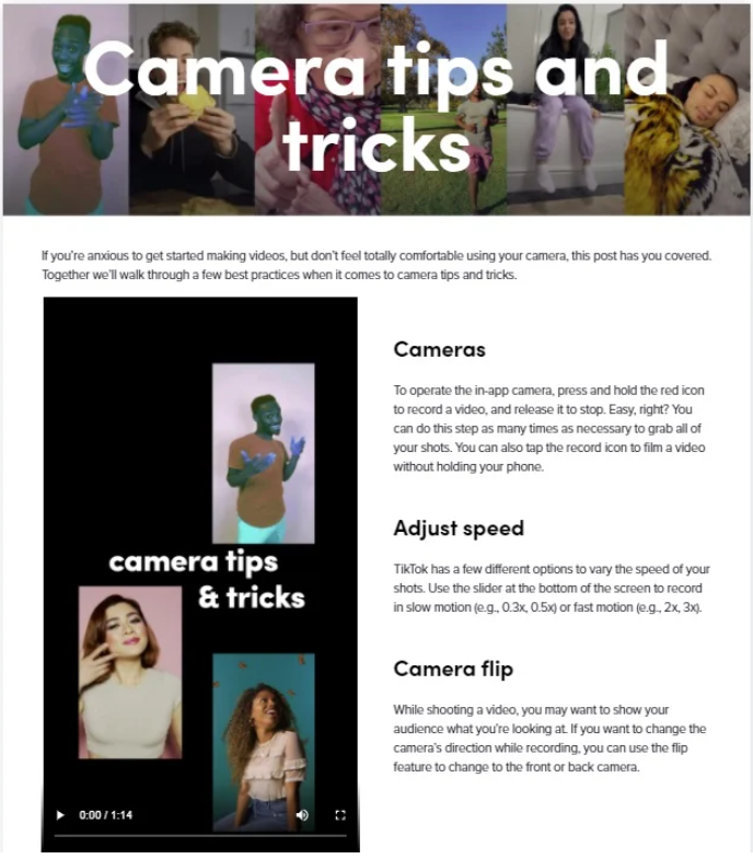 Camera Tips And Tricks