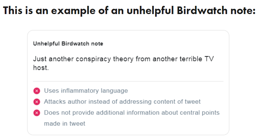 unhelpful birdwatch note