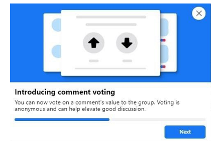 Facebook Comment Voting