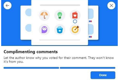 Facebook Complimenting Comments