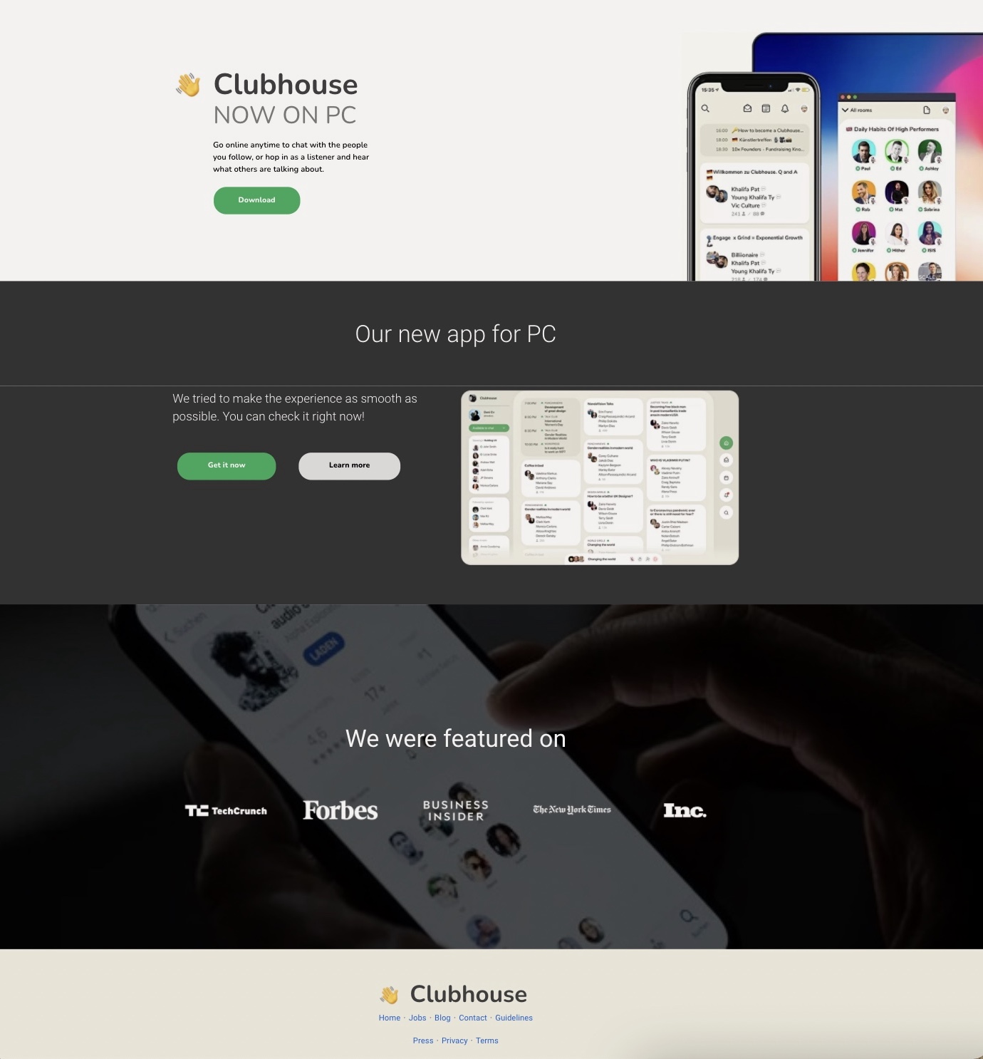 Fake Clubhouse App